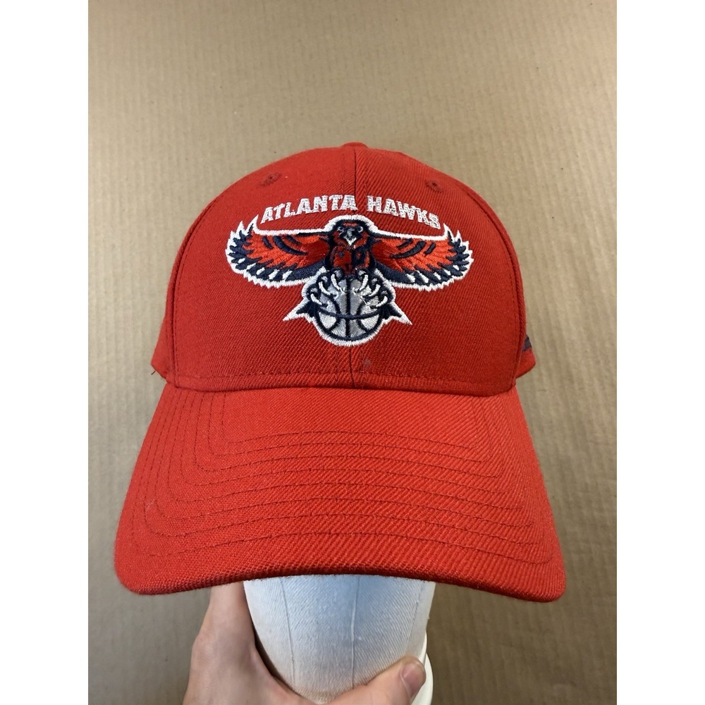 Atlanta Hawks NBA Adjustable Cap Hat Red, Adidas